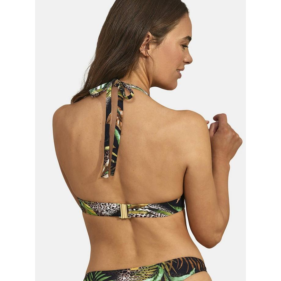 Selmark Triangel-Badeanzug-Top vorgeformt rückenfrei Paradise  