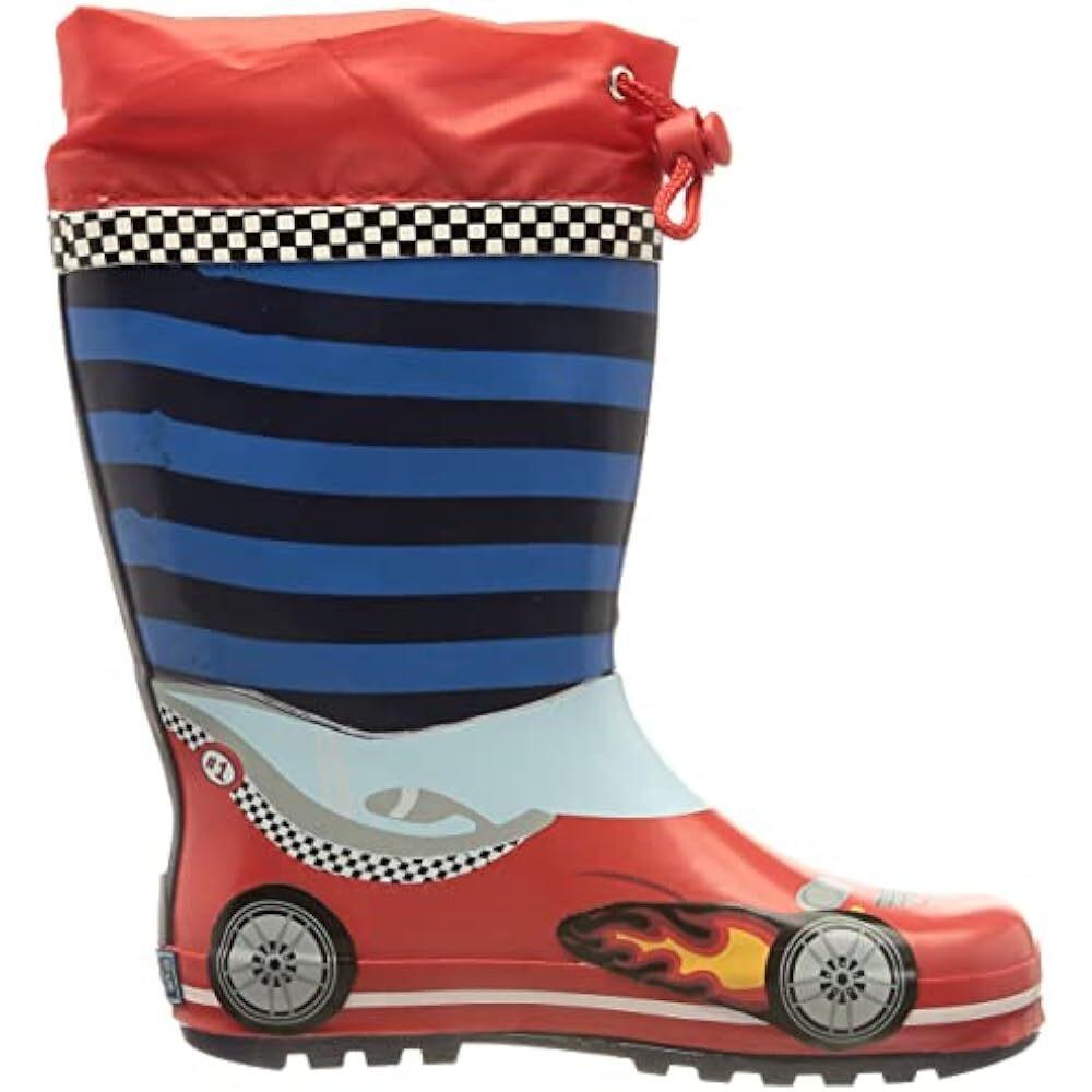Image of Baby-gummistiefel Für Jungen Race Car Unisex 20