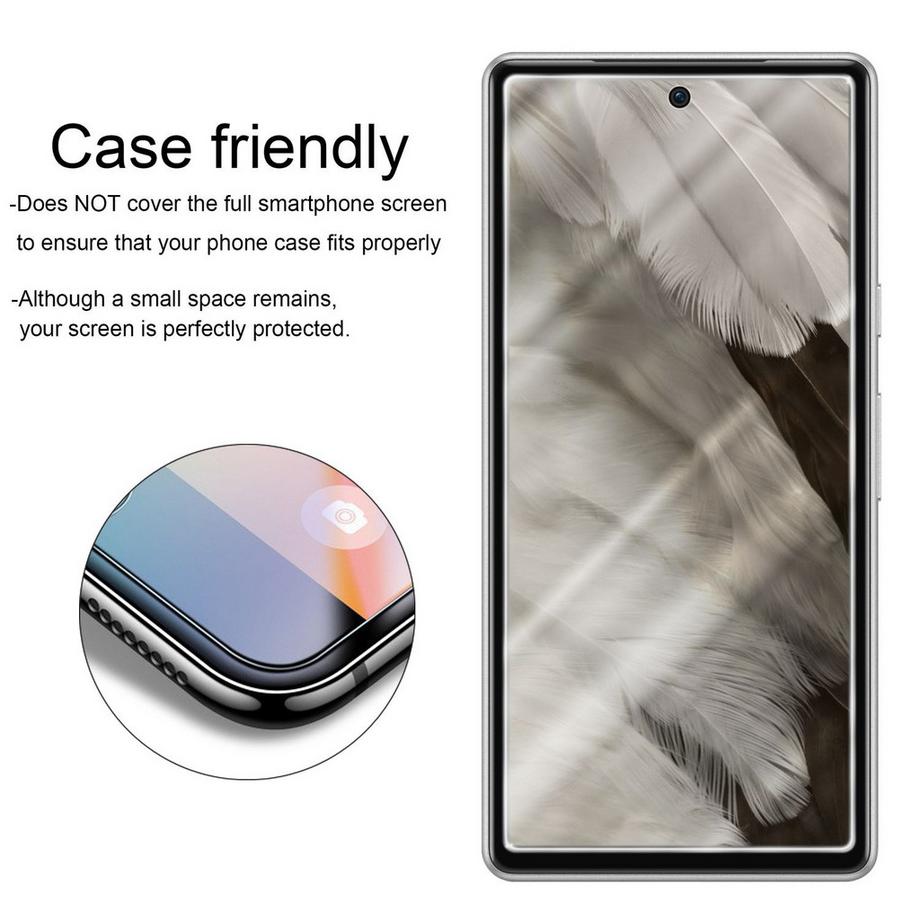 Cadorabo  Schutzfolie für Google Pixel 7A Schutzglas 3er Pack 