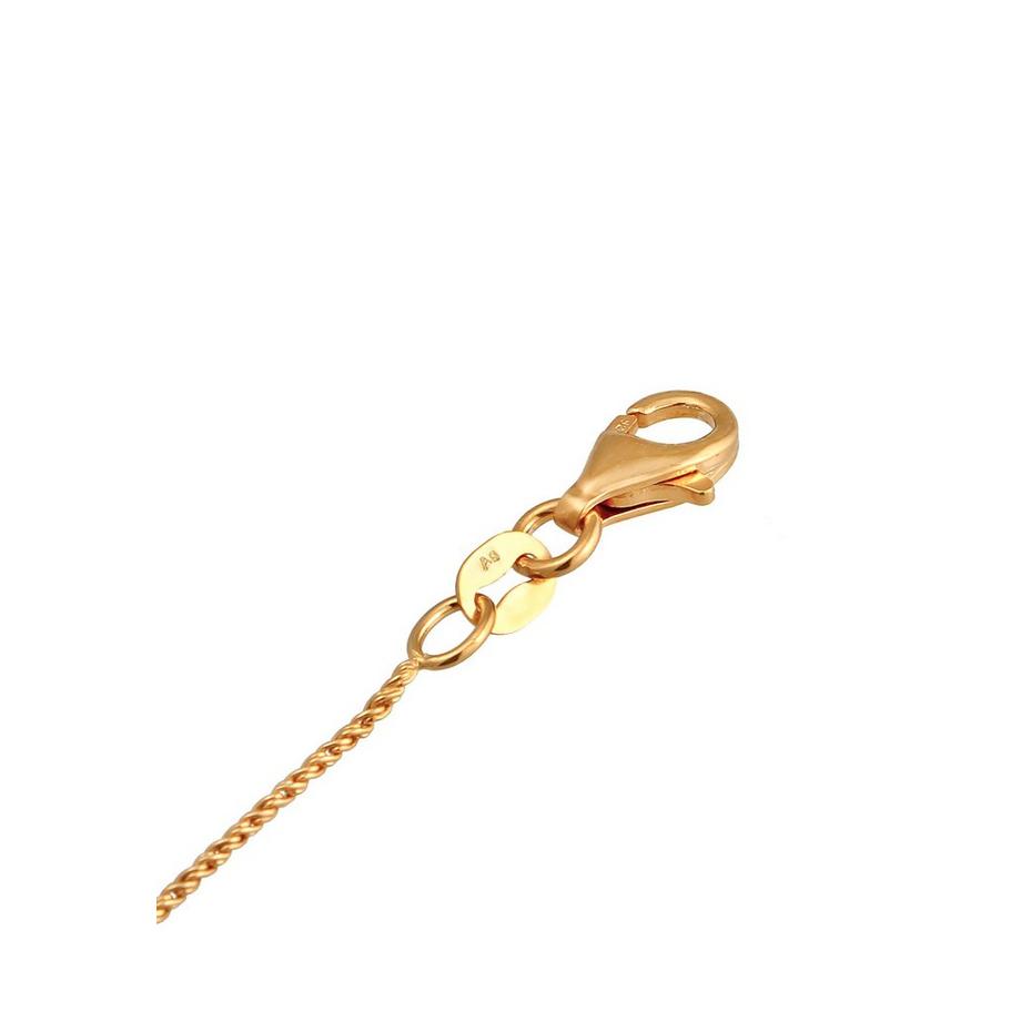 Elli  Bracelet Femmes Pendentif Goutte Avec Rubis Synthétique Rouge 