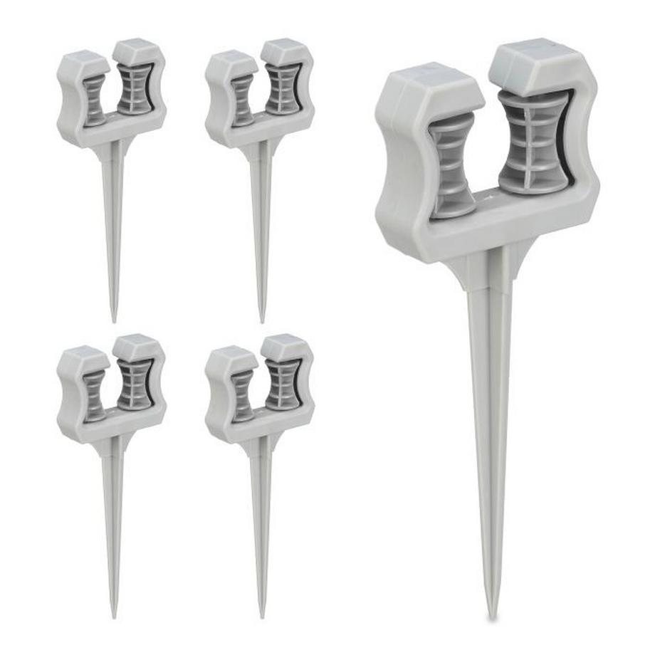 Northix  Schlauchführung Gartenschlauch 5er Set 