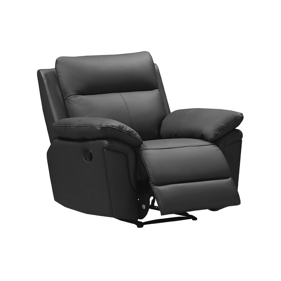 Vente-unique Relaxsessel Fernsehsessel Büffelleder PAKITA  