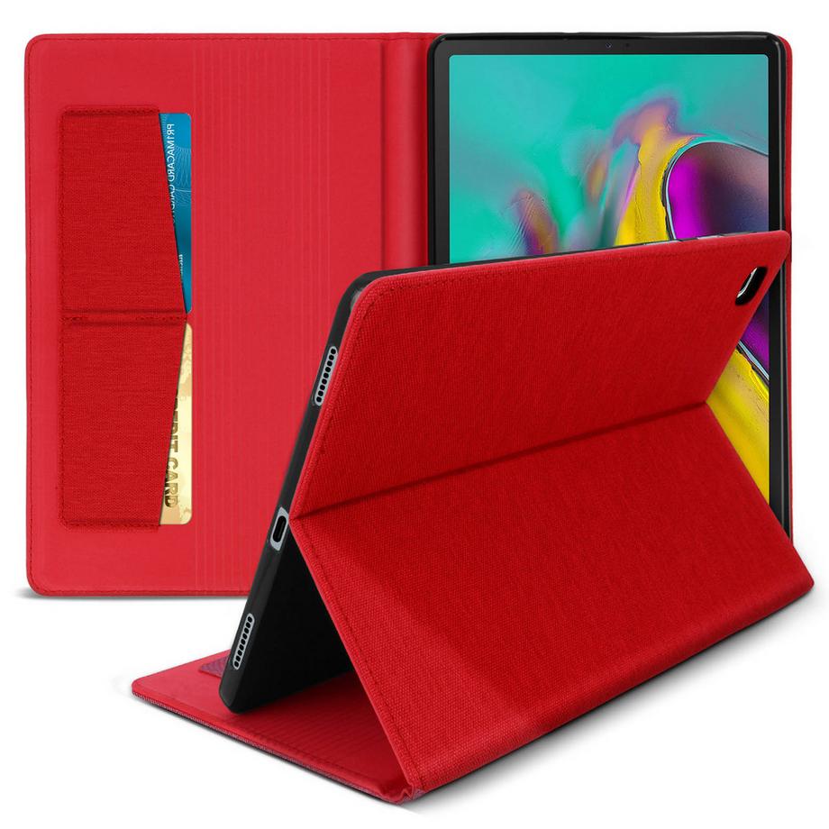 Avizar  Stoffhülle Galaxy Tab S5e Rot 