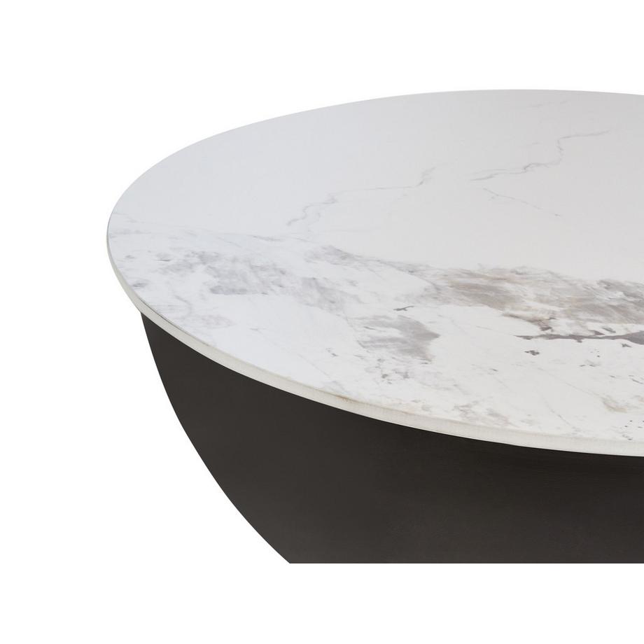 Beliani Table basse en Pierre frittée Moderne NADINE  