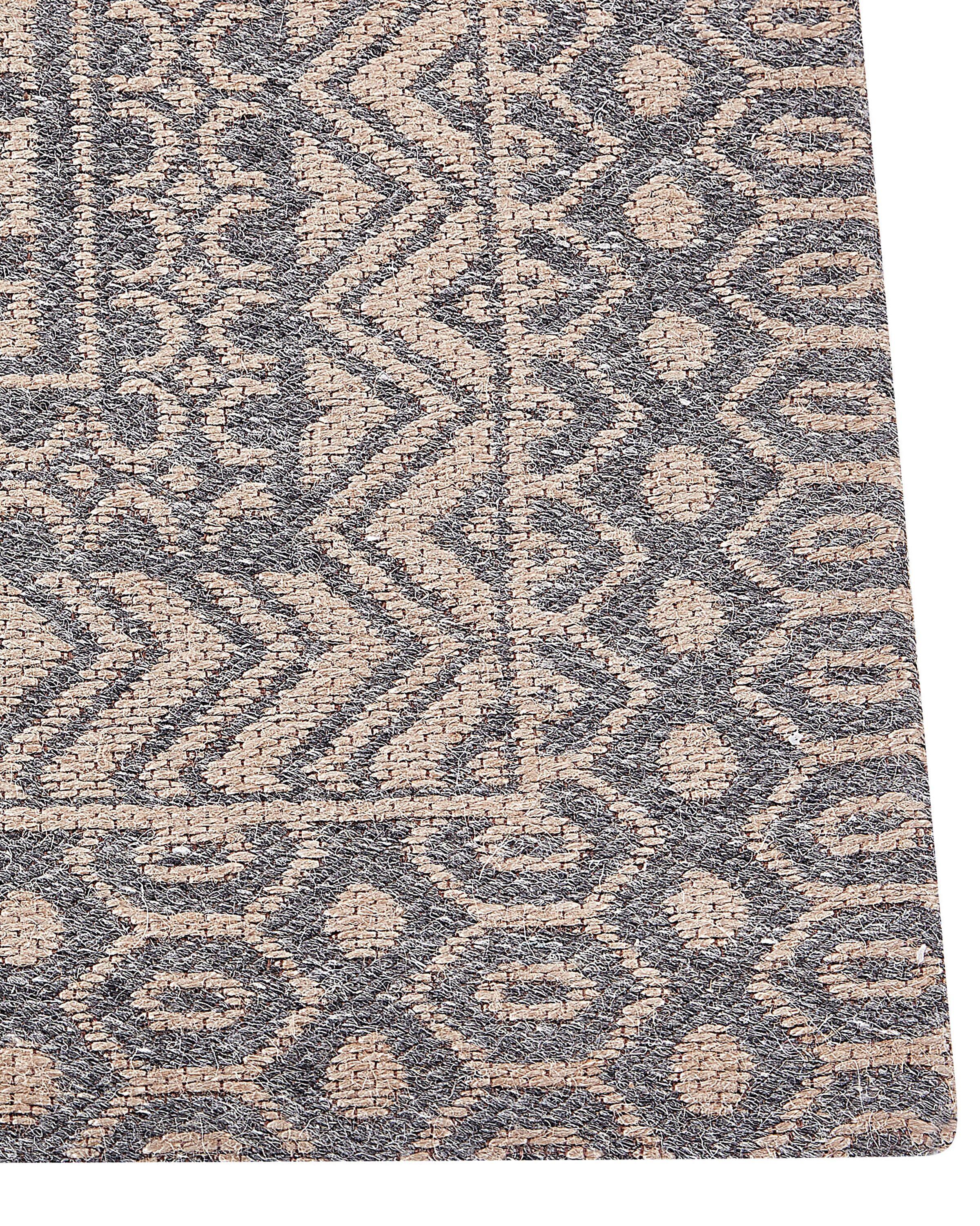 Beliani Tapis en Jute Traditionnel BAGLAR  