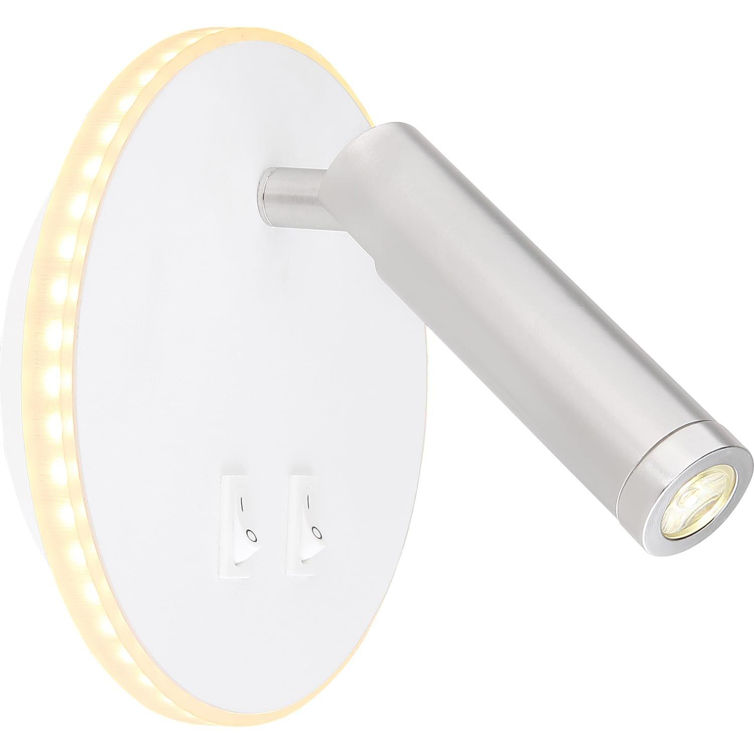 Image of Wandleuchte Many Metall weiss LED Wandleuchte Many Metall weiss LED