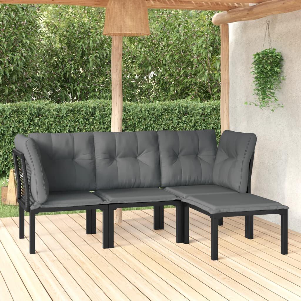 VidaXL Garten lounge set stahl  