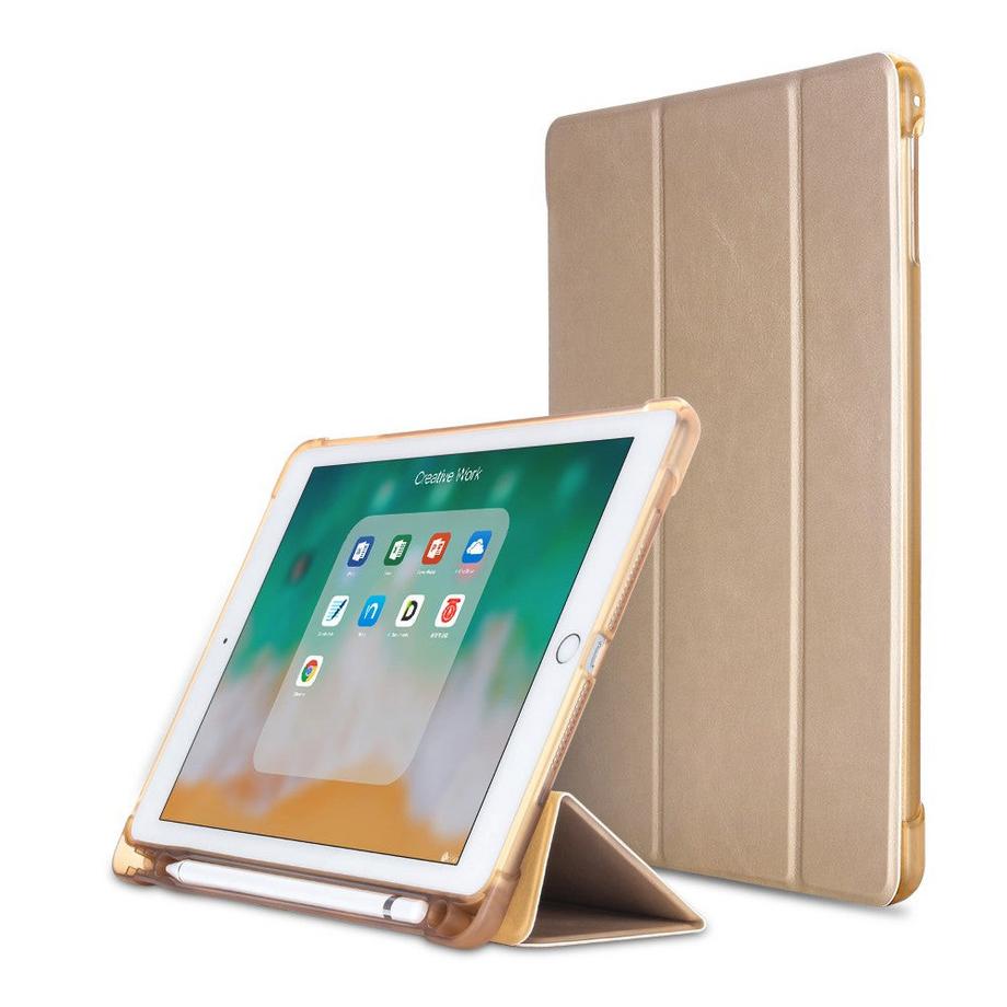 Cover-Discount  iPad 9.7 / Air 2 / Air - Tri-fold Smart Leder Case 