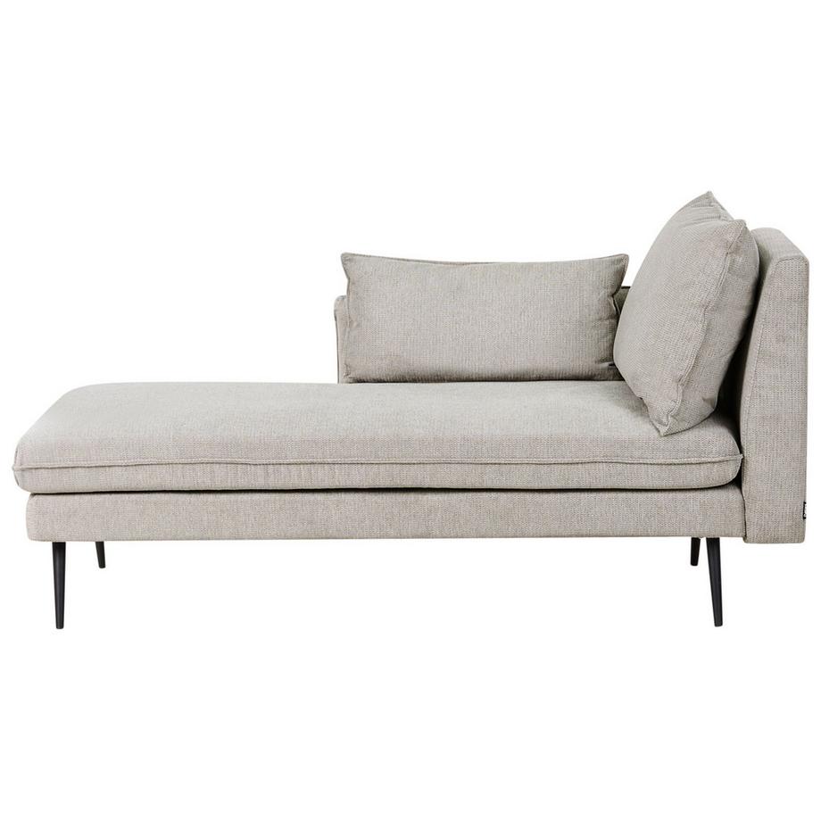 Rechtsseitige Chaiselongue aus Stoff Minimalistisch YERRES