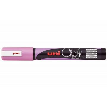 UNI-BALL Chalk Marker 1.8-2.5mm PWE-5M METALLIC PINK Metallic rosa