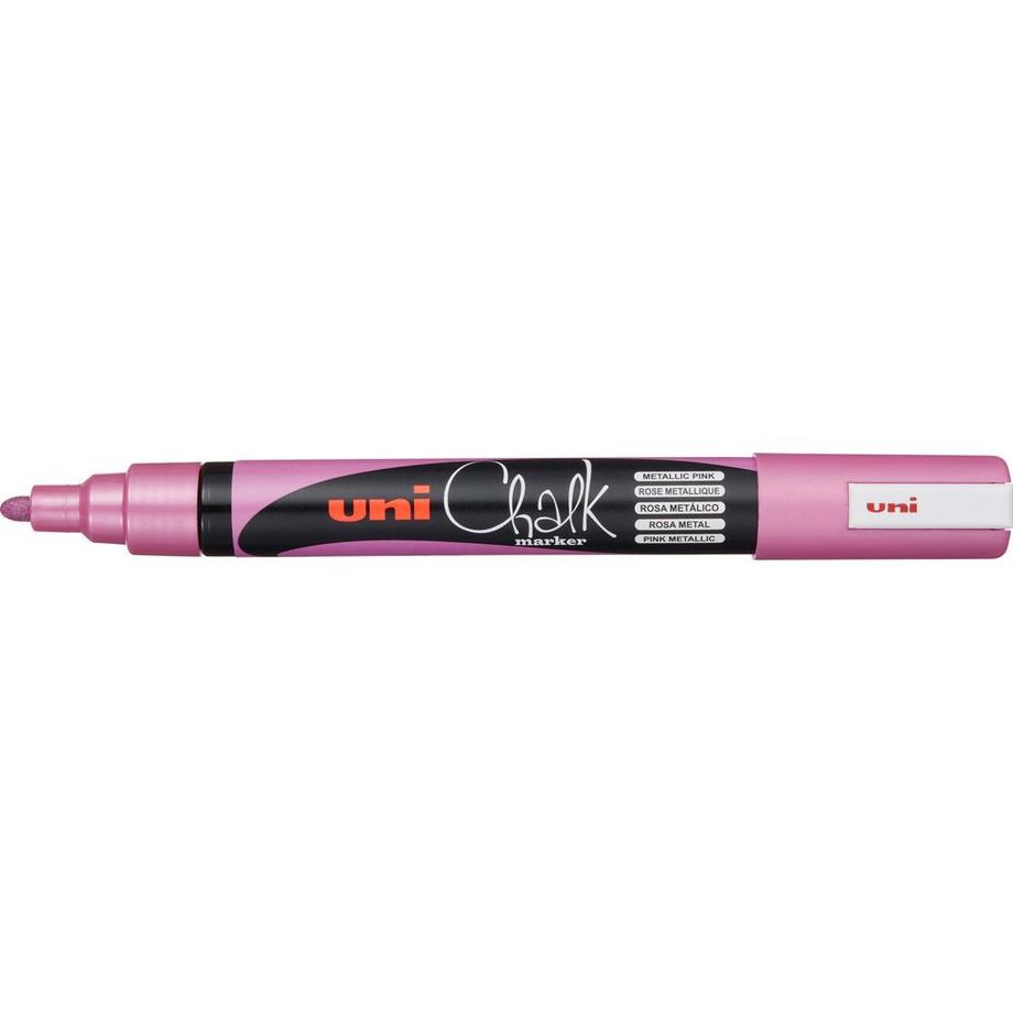 uni-ball UNI-BALL Chalk Marker 1.8-2.5mm PWE-5M METALLIC PINK Metallic rosa  