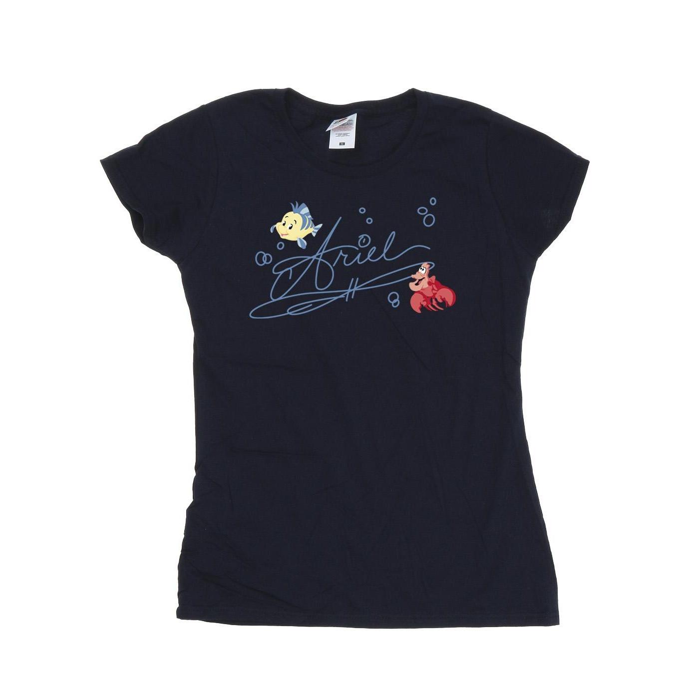 Image of The Little Mermaid Ariel Tshirt Damen Marine M