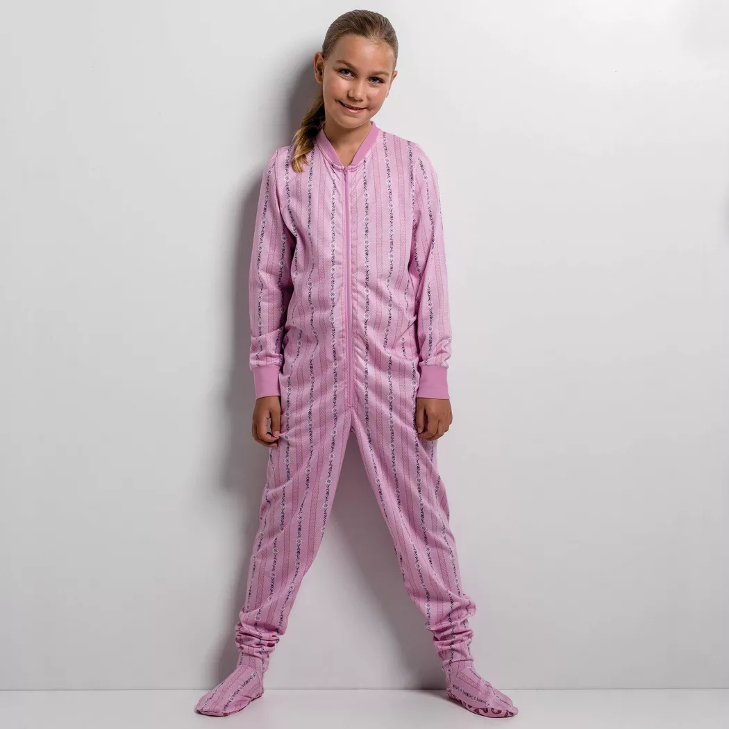 Gaggohaas - Jumpsuit, Kinder bedruckter Jumpsuit, 146, Pink