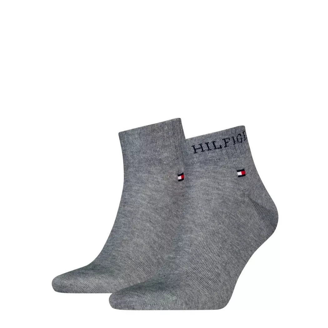 Tommy Hilfiger - Quarter Socken, für Herren, Grau, Größe 43-46