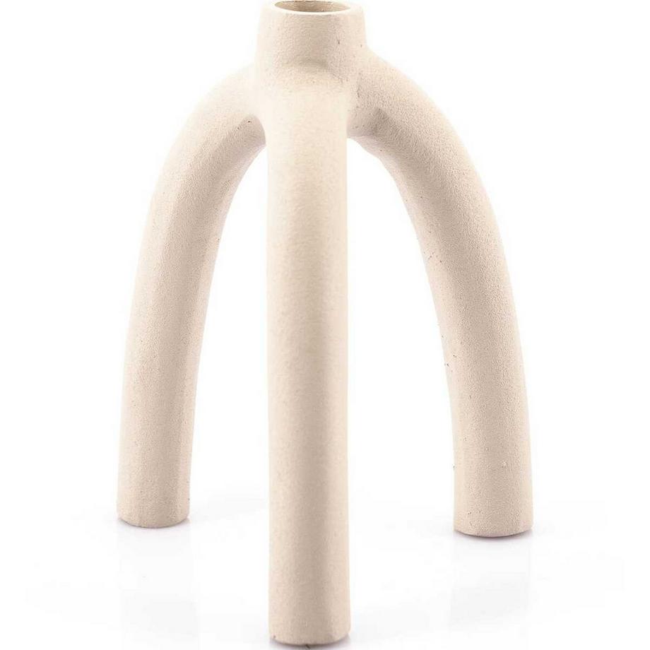 mutoni  Twig small chandelier blanc cassé 