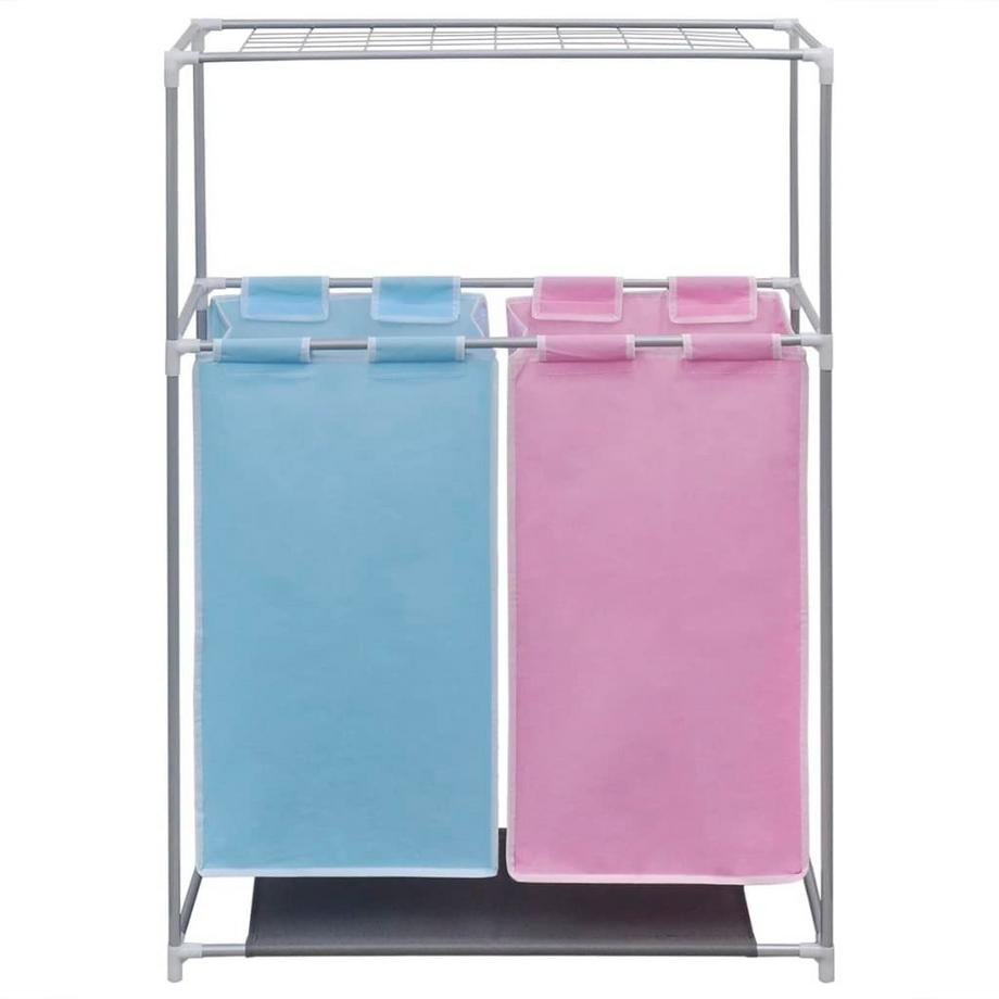 VidaXL Panier a linge tissu  