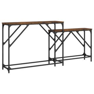 VidaXL Table console gigogne bois d'ingénierie  