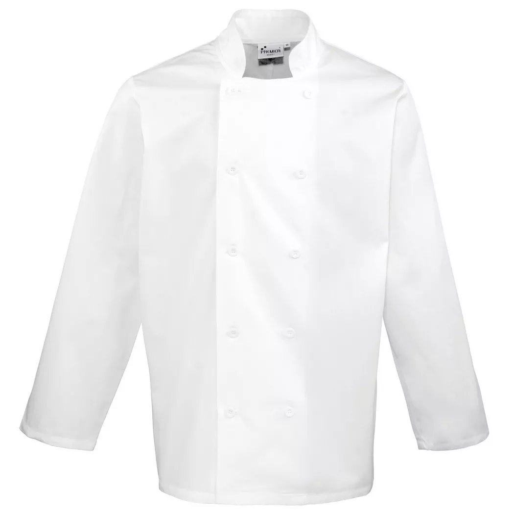 PREMIER - Koch Jacke (2 StückPackung), 4XL, Weiss