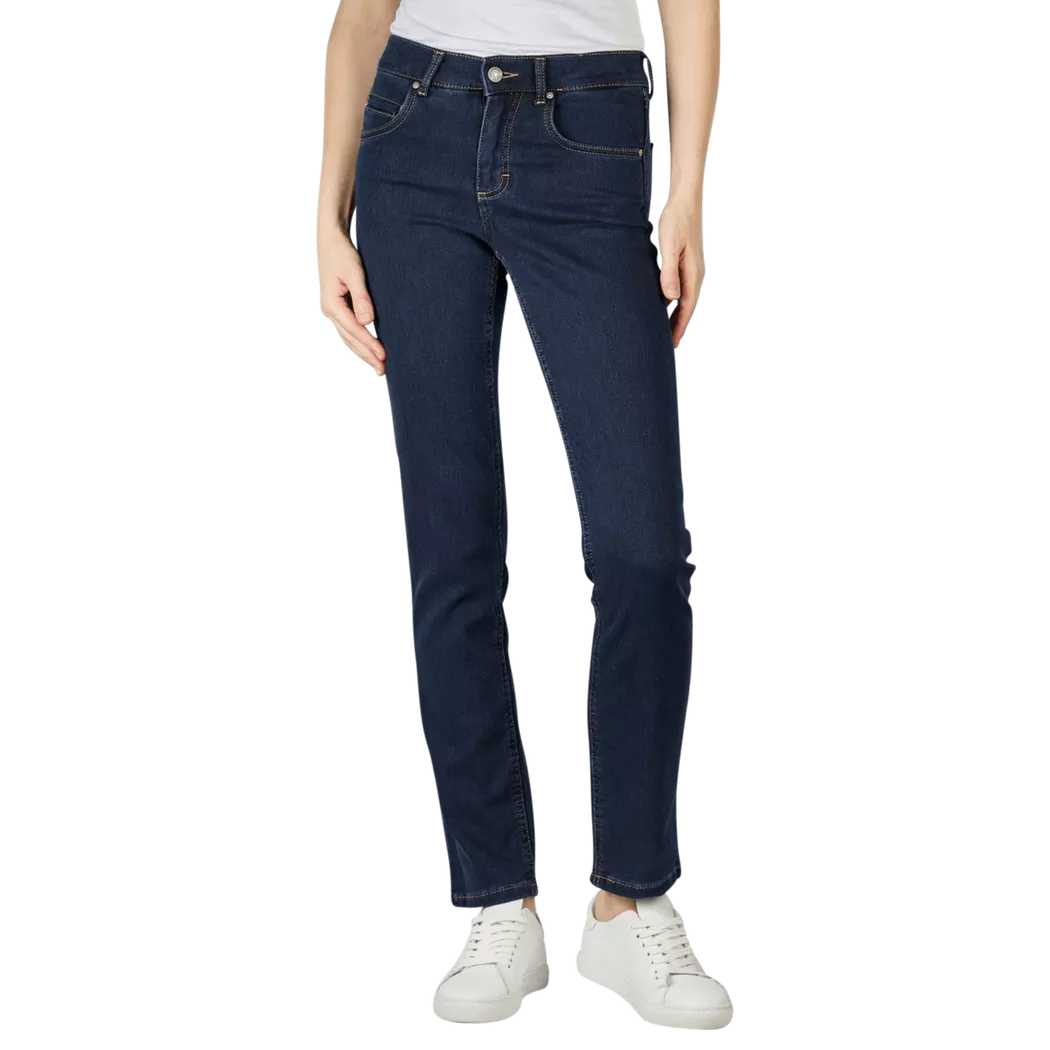 Angels - Cici Jeans Slim Fit Winter Denim, für Damen, Nachtblau, Größe W38