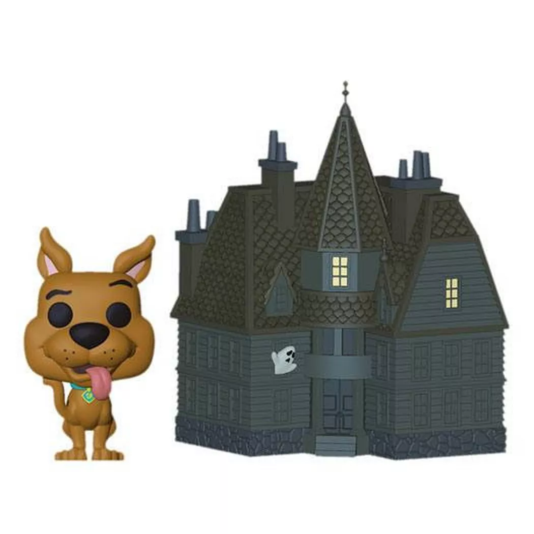 Funko - Scooby Doo POP! Town Vinyl Figur Haunted Mansion, Multicolor