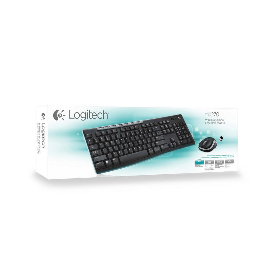 Logitech  MK270 (FR, Kabellos) 