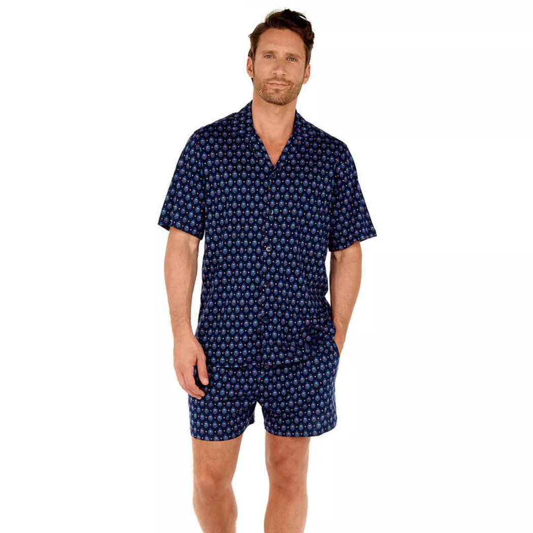 HOM - Pyjama Frioul, für Herren, Marine, Größe S