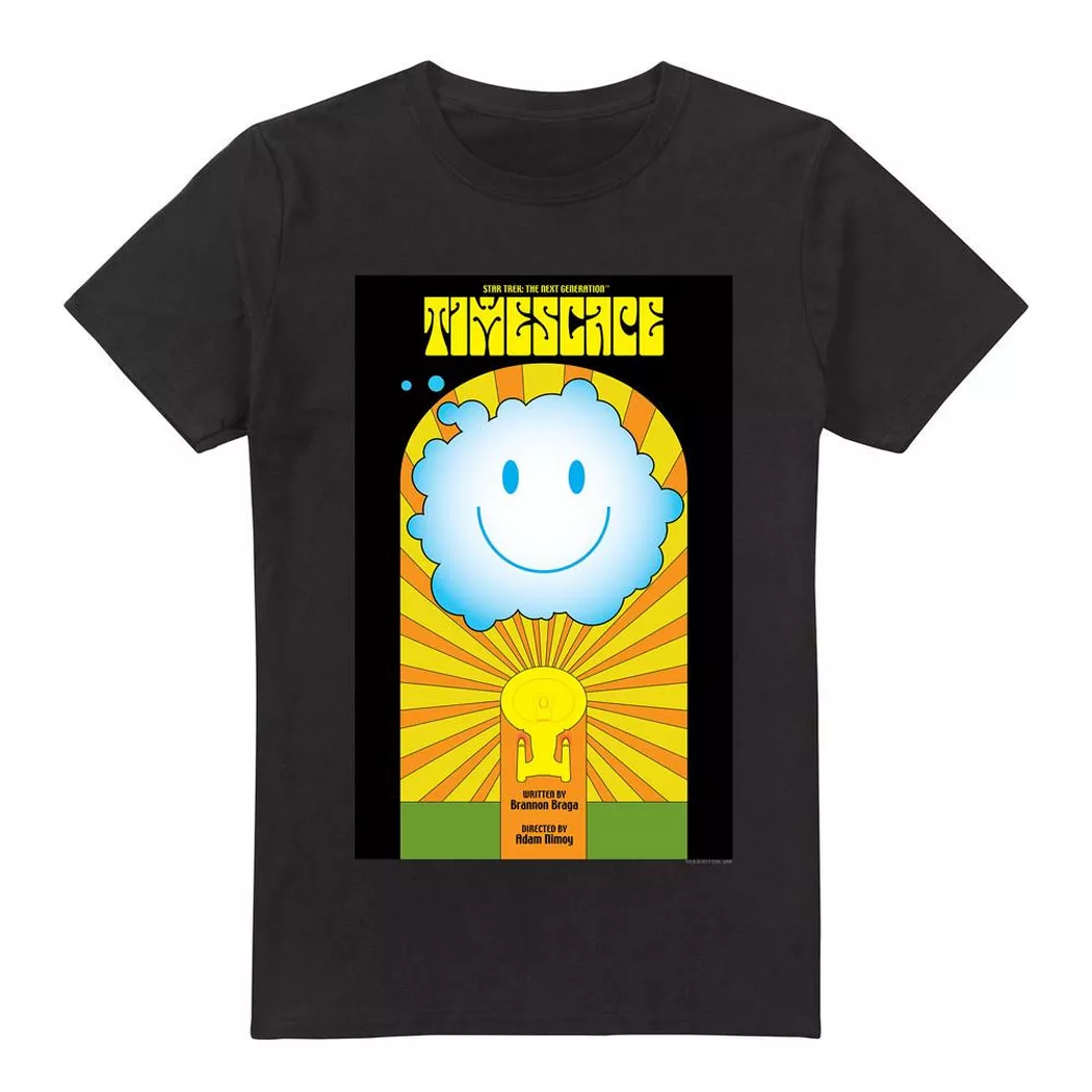 Star Trek - The Next Generation Season 6 Episode 25 T-Shirt, für Herren, Schwarz, Größe 4XL