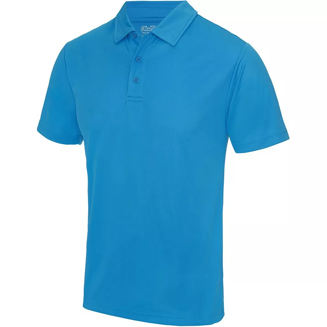 AWDis - Just Cool PoloShirt Sports, für Herren, Blau, Größe XL