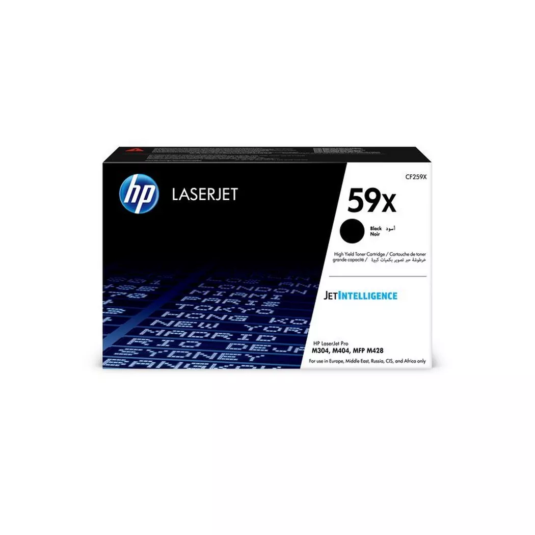 Hewlett-Packard – HP Toner-Modul 59X schwarz CF259X LJ Pro M304/404 10’000 S., One Size