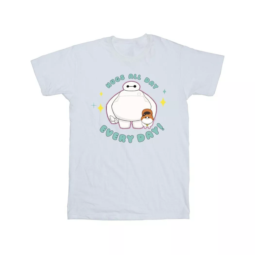 Disney - Big Hero 6 Everyday TShirt, für Herren, Weiss, Größe 4XL