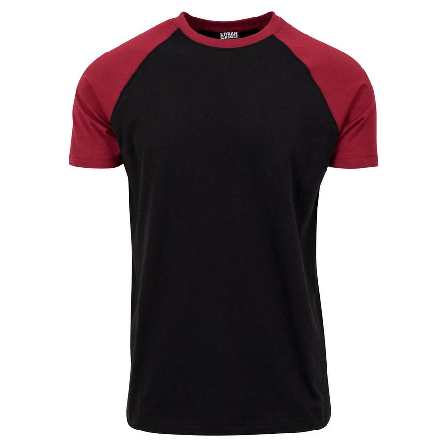 t-shirt taglie comode urban classic raglan contrat