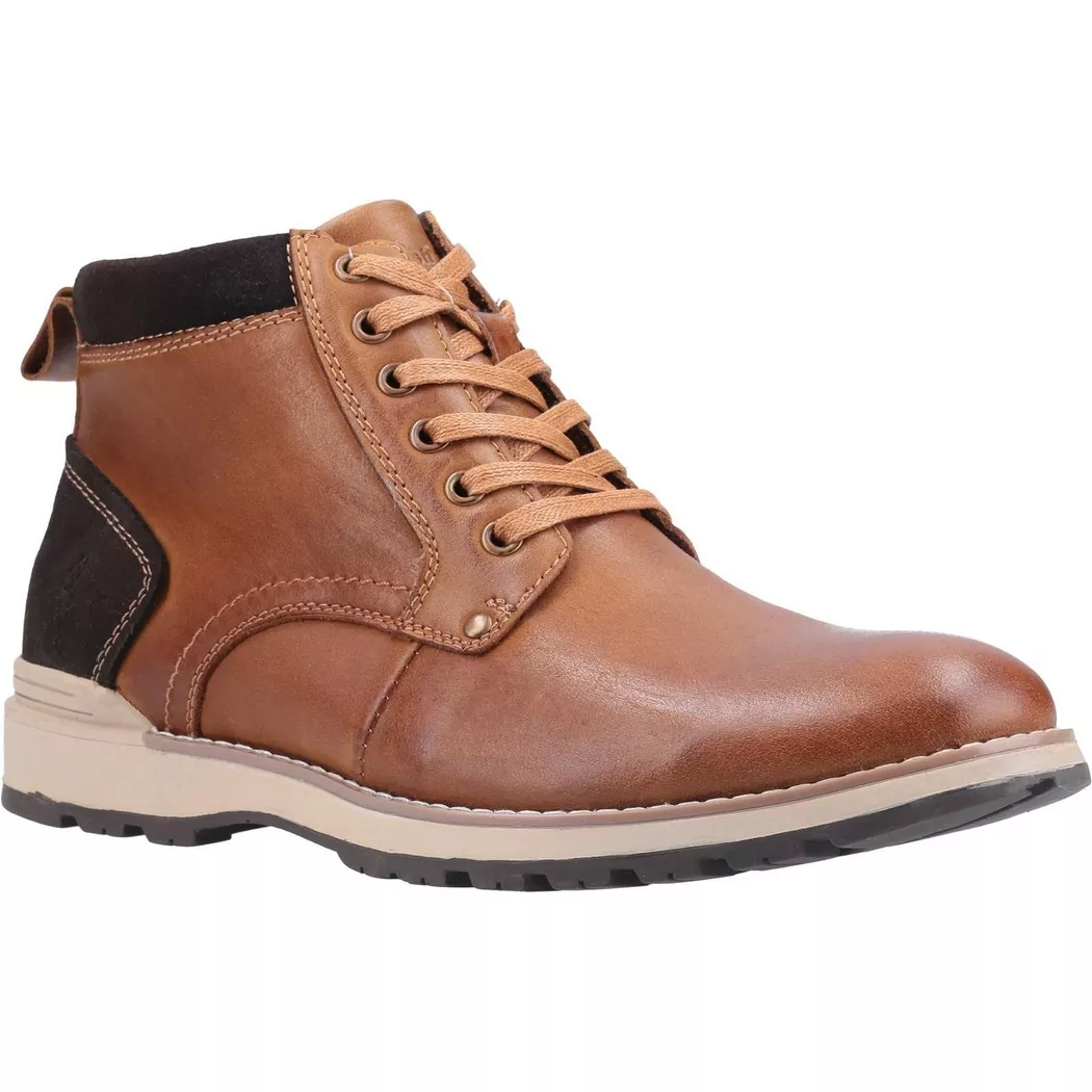 Hush Puppies - Stiefel Dean, Leder, für Damen, Tan, Größe 40.5