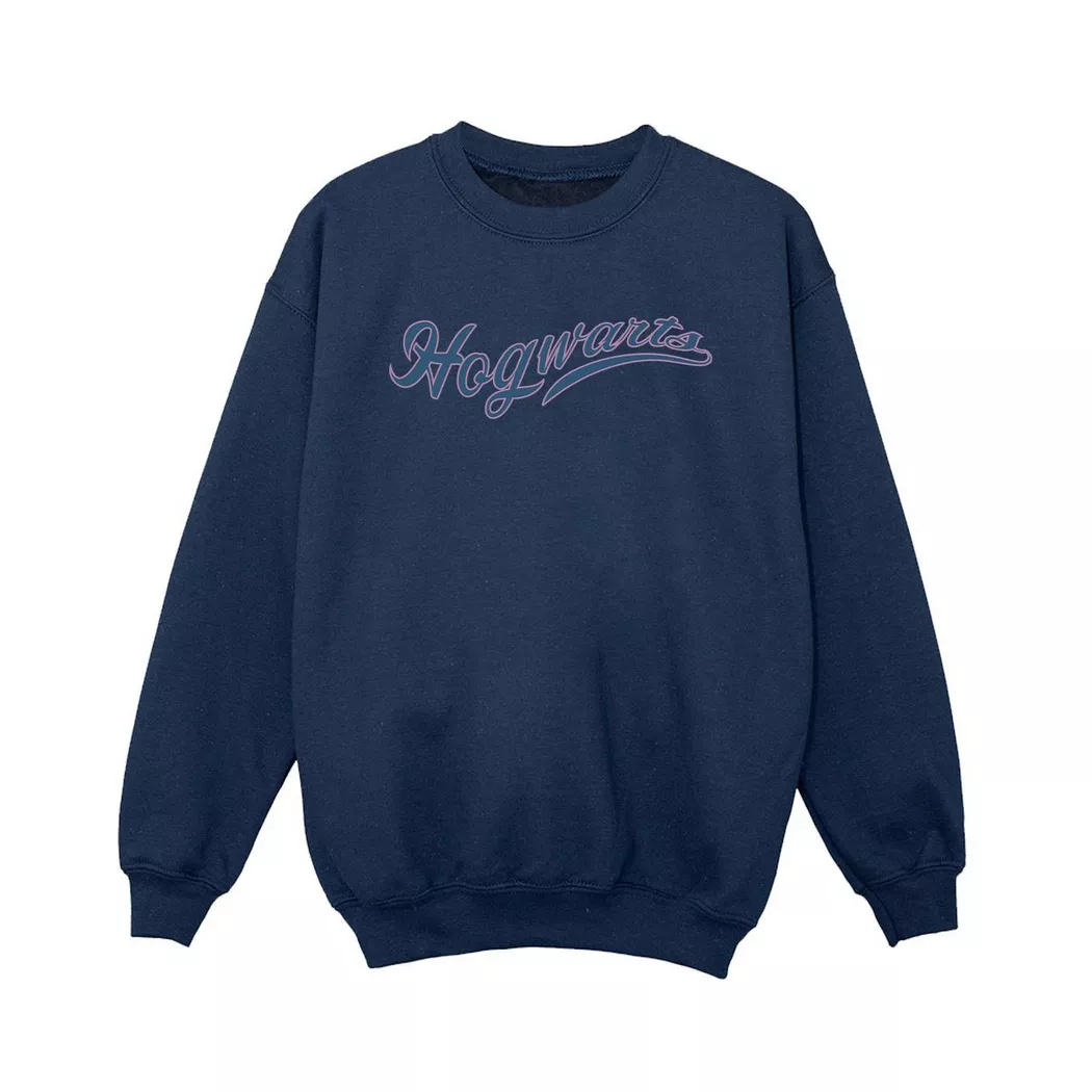 HARRY-POTTER - Hogwarts Sweatshirt, 116, Marine