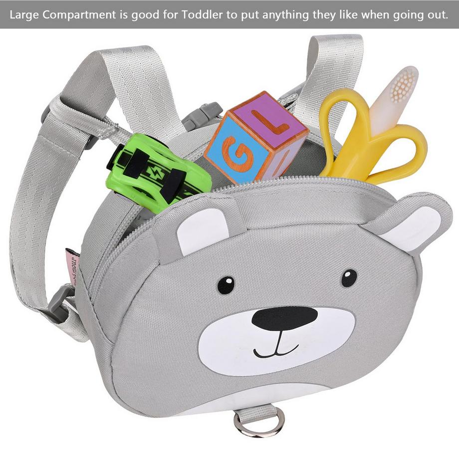 Only-bags.store  Tier-Kleinkind-Rucksack mit Sicherheitsleinen, Mini-Tasche mit Sicherheitsleine für Kinder, tragbarer Rucksack 