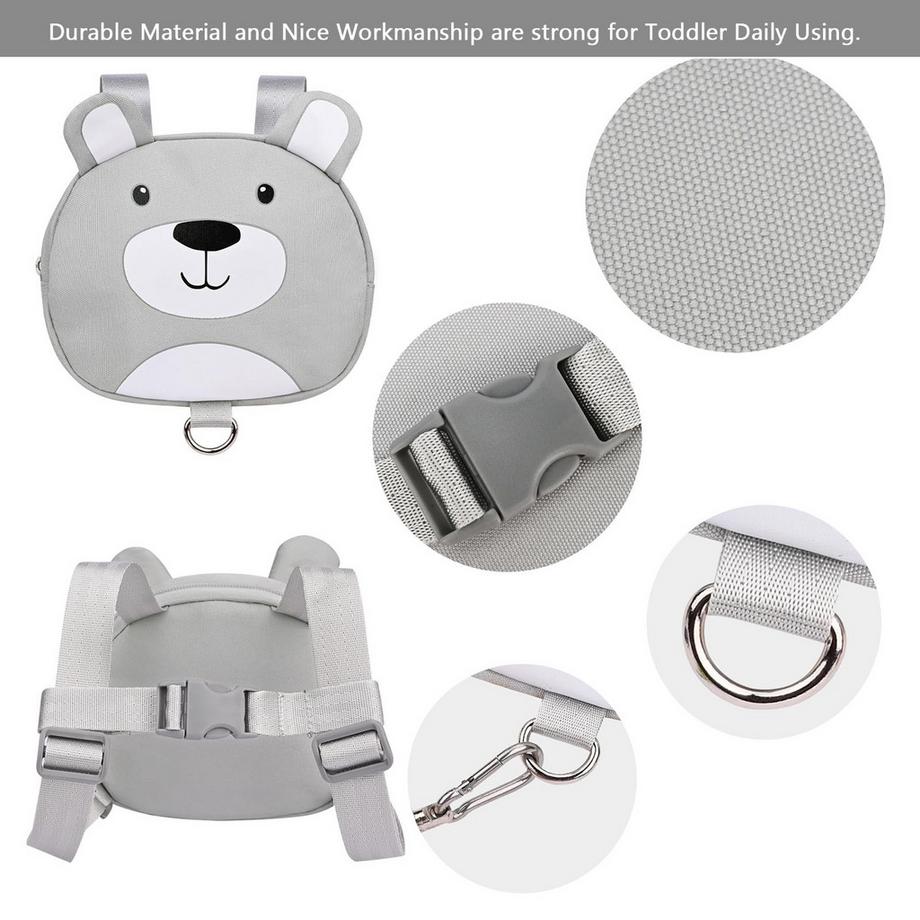 Only-bags.store  Tier-Kleinkind-Rucksack mit Sicherheitsleinen, Mini-Tasche mit Sicherheitsleine für Kinder, tragbarer Rucksack 