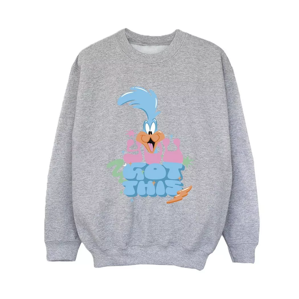 LOONEY TUNES - You Got This Sweatshirt, 152-158, Grau