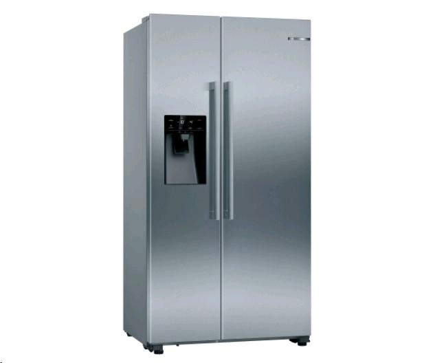 Bosch Serie 6 KAD93AIEP Edelstahl-Antifingerprint - Amerikanischer Side by Side, 178.7 x 90.8 cm, E  