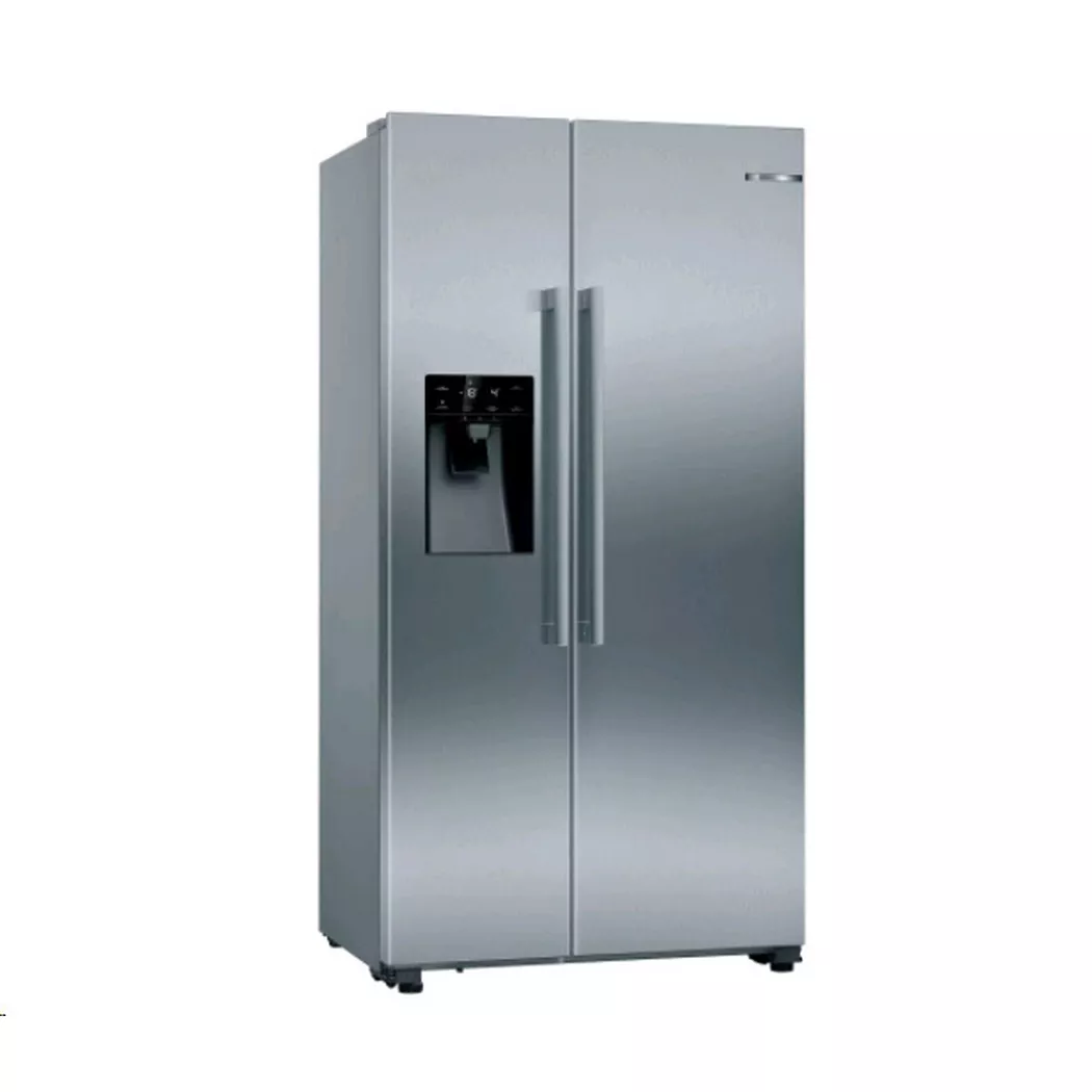 Bosch – Serie 6 KAD93AIEP Edelstahl-Antifingerprint Amerikanischer Side by Side, 178.7 x 90.8 cm, E, One Size