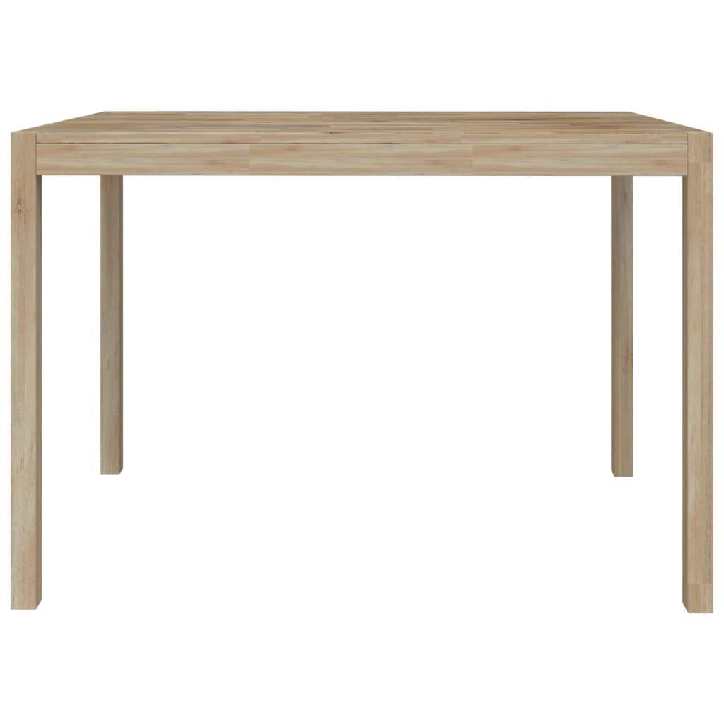 VidaXL Table à manger bois d'acacia  