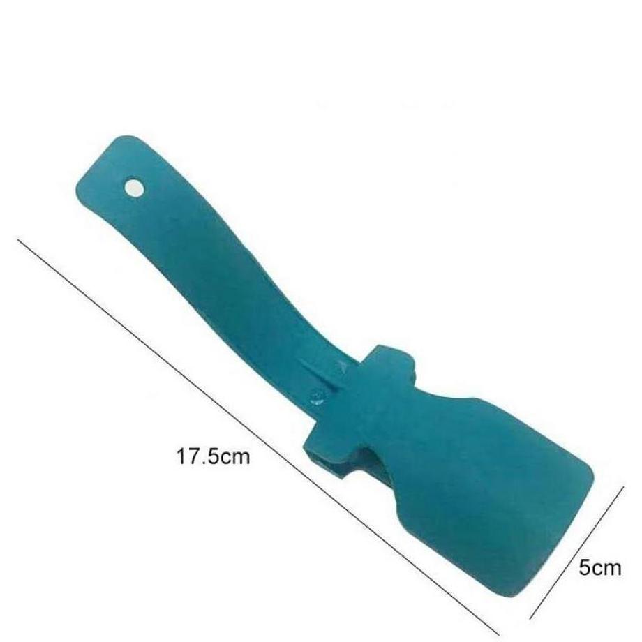 eStore Kompakter Schuhlöffel 2er-Set Türkis  