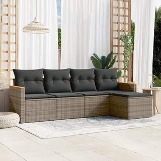 VidaXL Garten sofagarnitur poly-rattan  