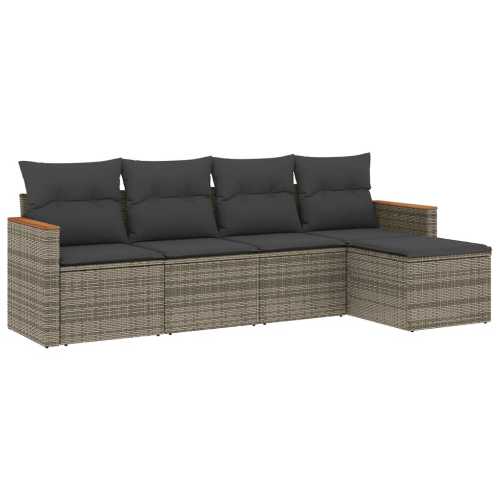 VidaXL Garten sofagarnitur poly-rattan  