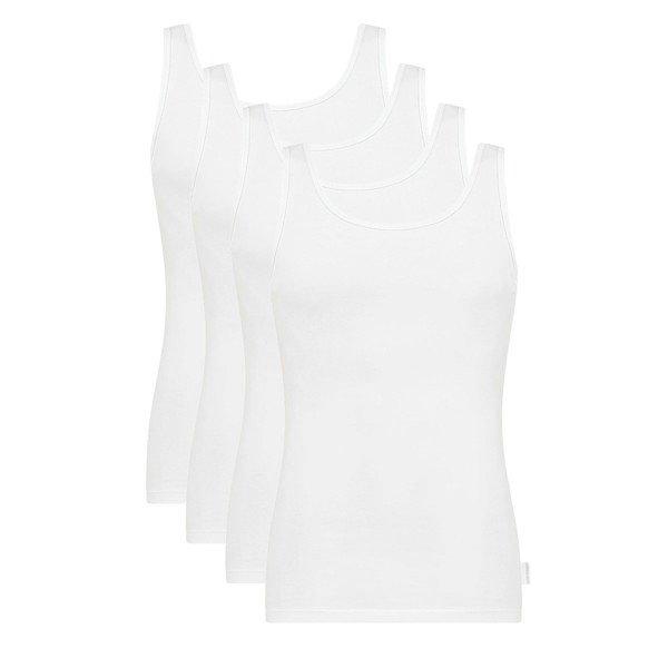 Image of 4er Pack 247 - Unterhemd Herren Weiss S