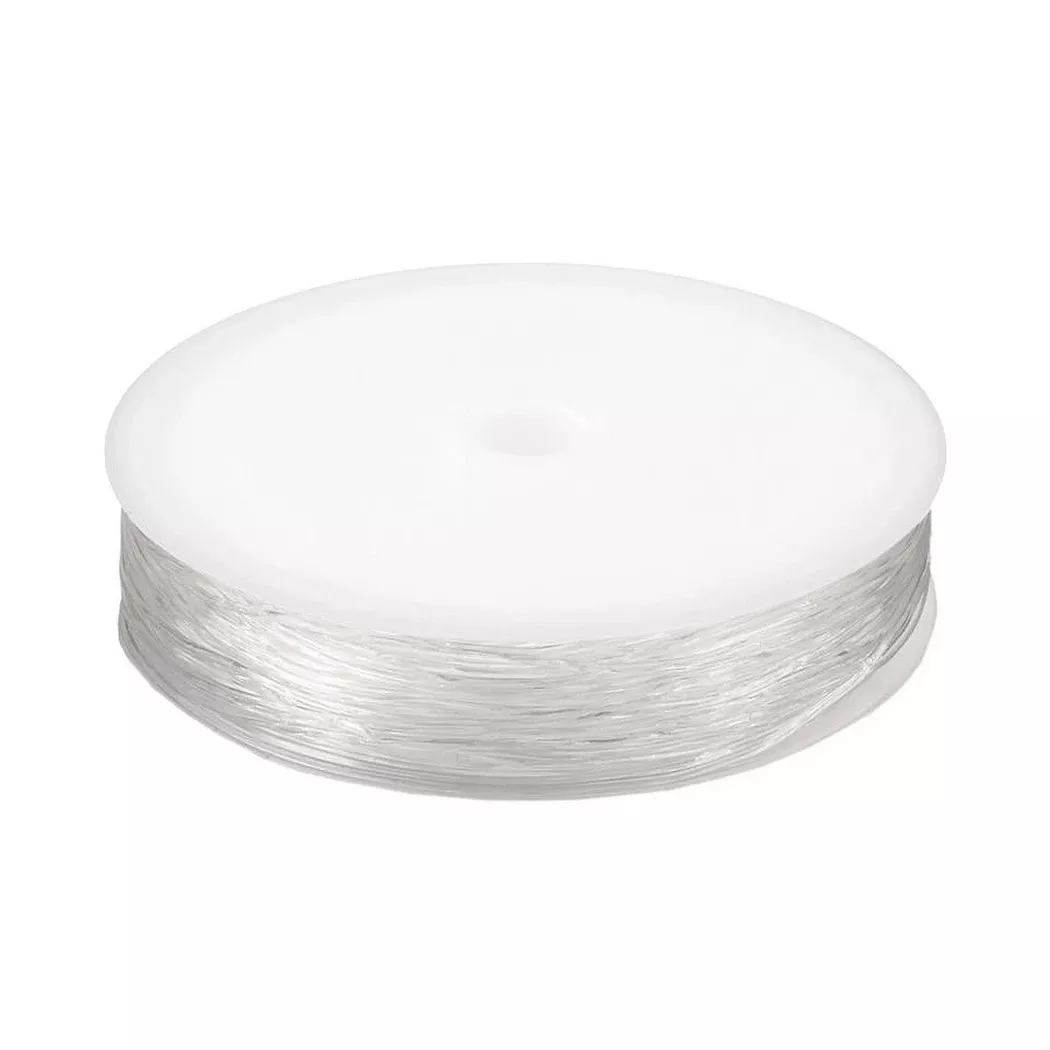 Diademita - Nylonfaden elastisch rund, für Damen, Weiss, One Size