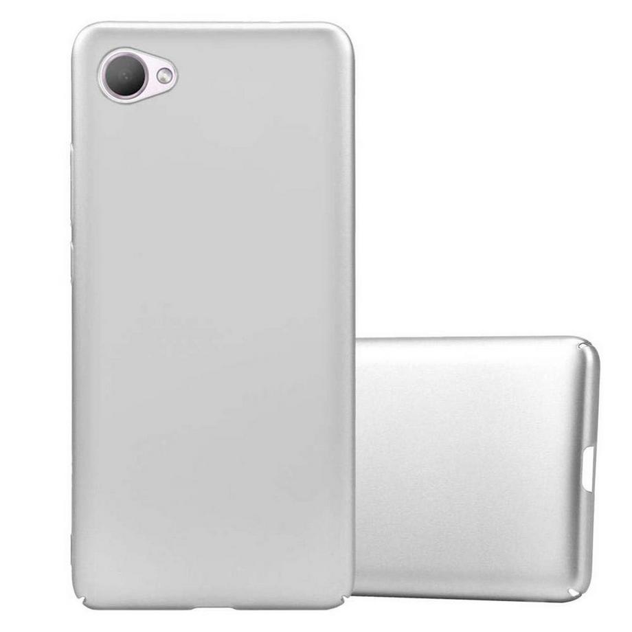 Cadorabo  Hülle für HTC Desire 12 Hard Case in Metall Optik 