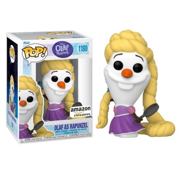 Funko  POP - Disney - La Reine des Neiges - 1180 - Olaf en Raiponce - Amazon Exclusive 