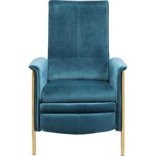 mutoni Relaxsessel Lazy Velvet Blau  