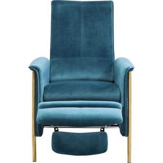 mutoni Relaxsessel Lazy Velvet Blau  