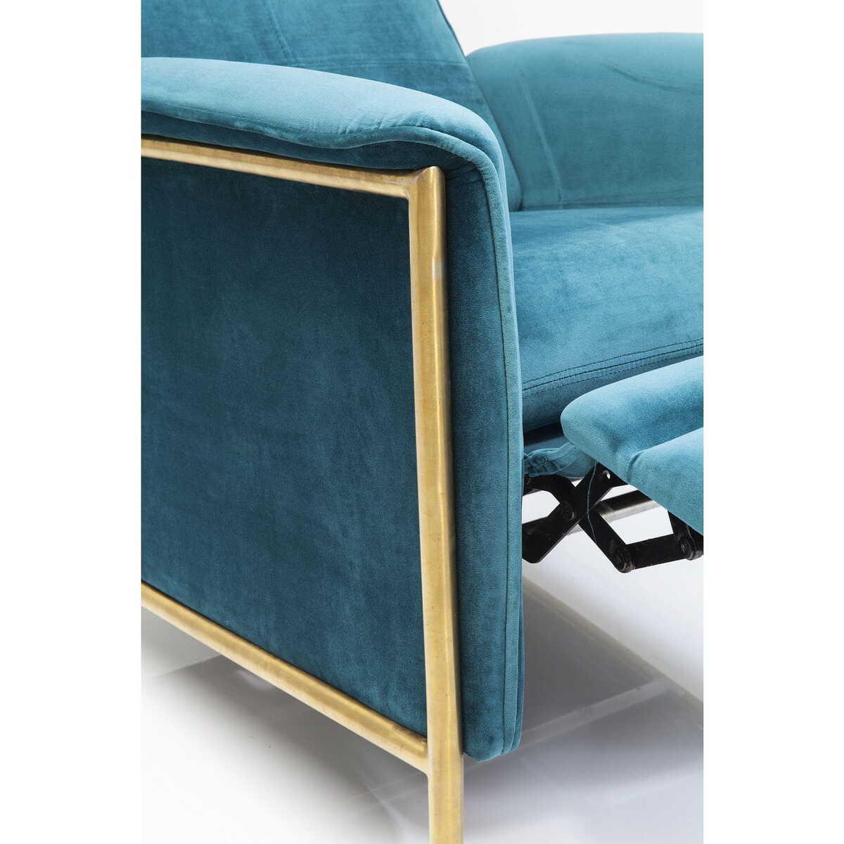 mutoni Relaxsessel Lazy Velvet Blau  