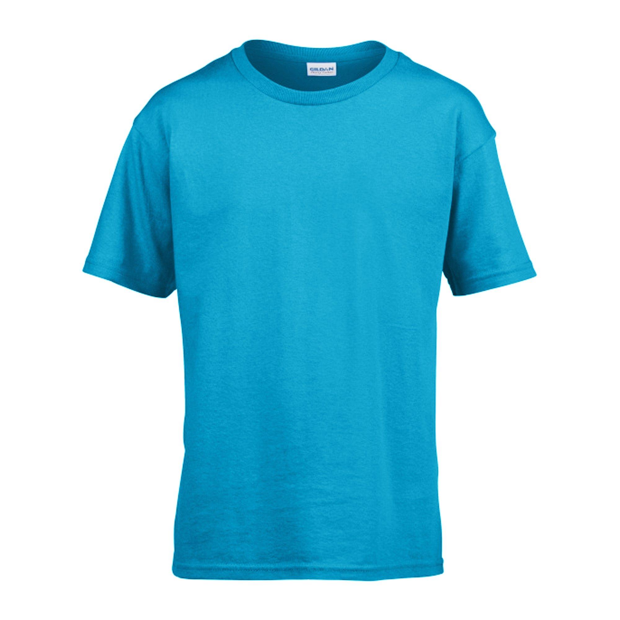 Image of Softstyle Tshirt Herren Himmelblau L